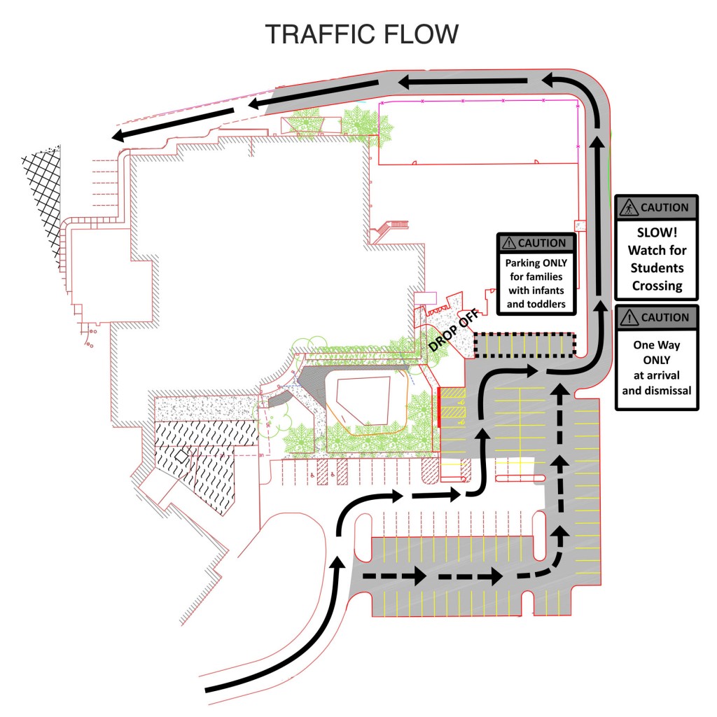 ECC-rear-lot-traffic-flow